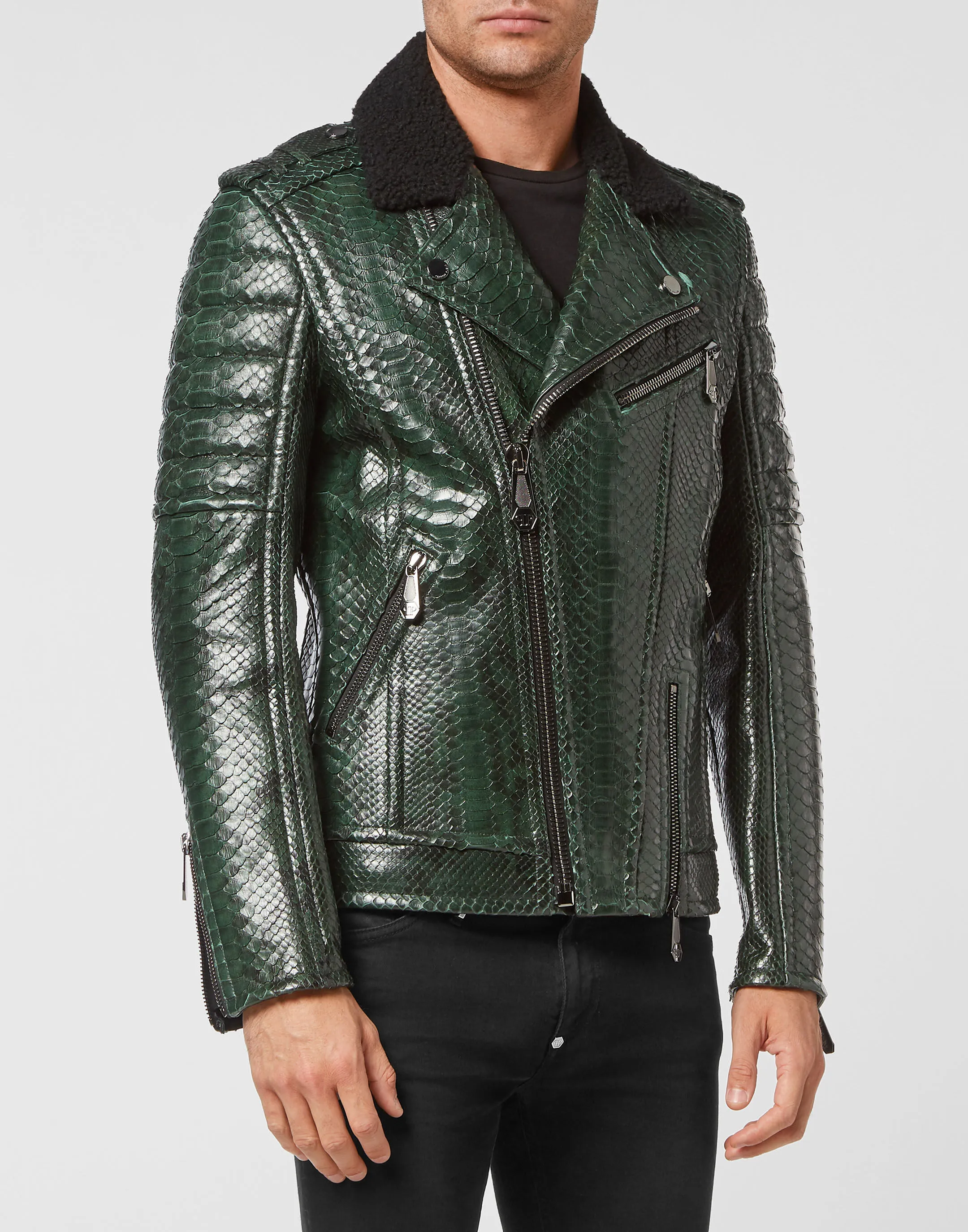 Python Biker Jacket