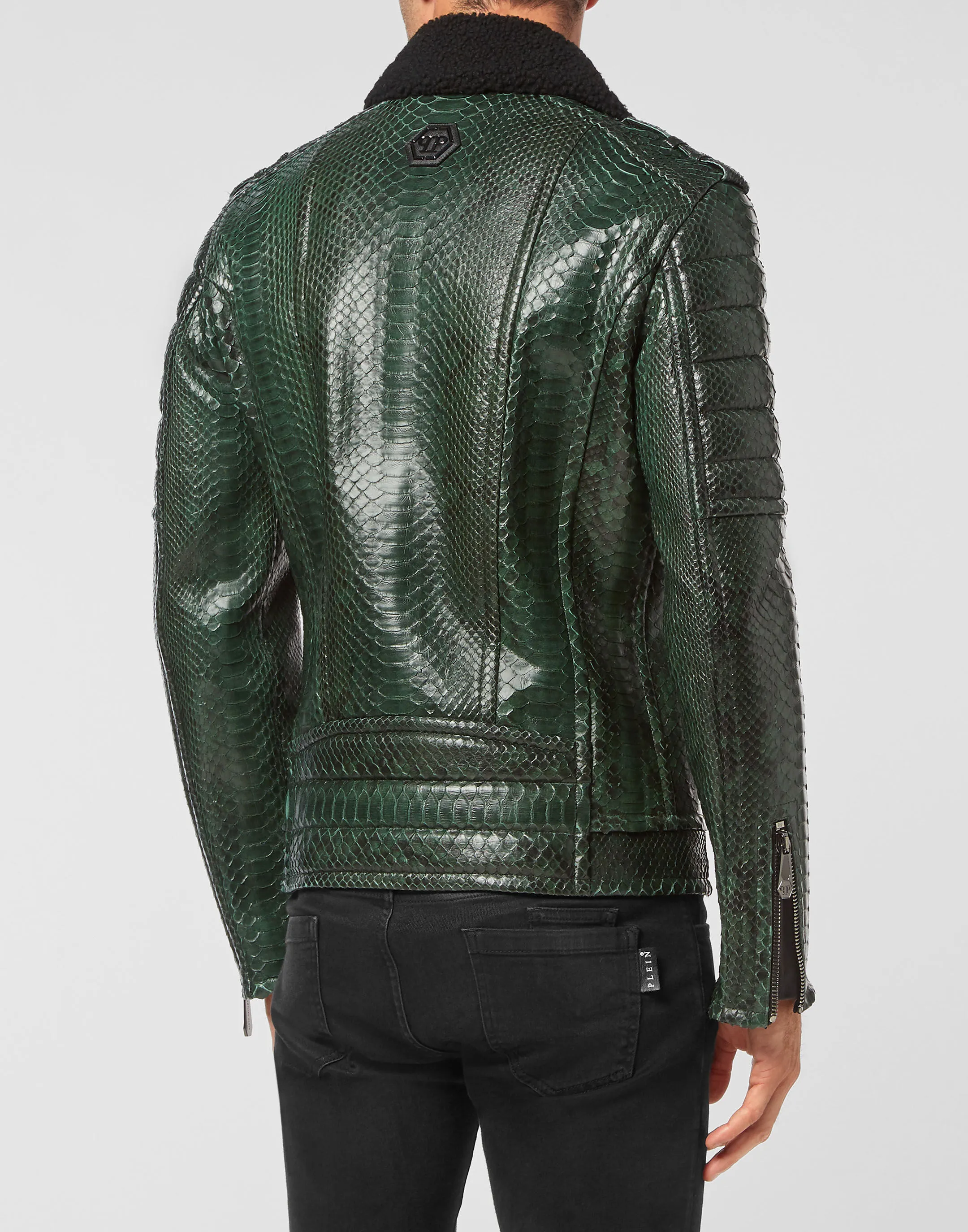 Python Biker Jacket