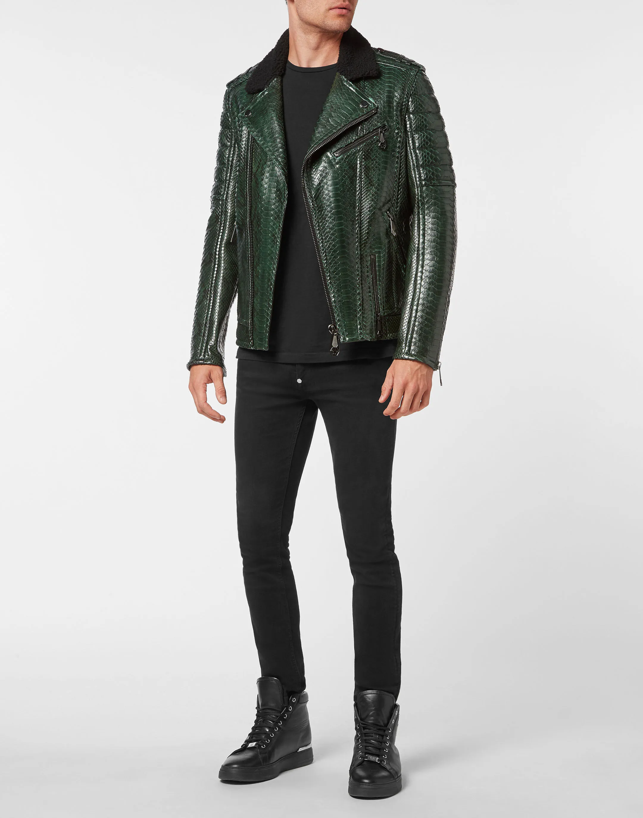 Python Biker Jacket