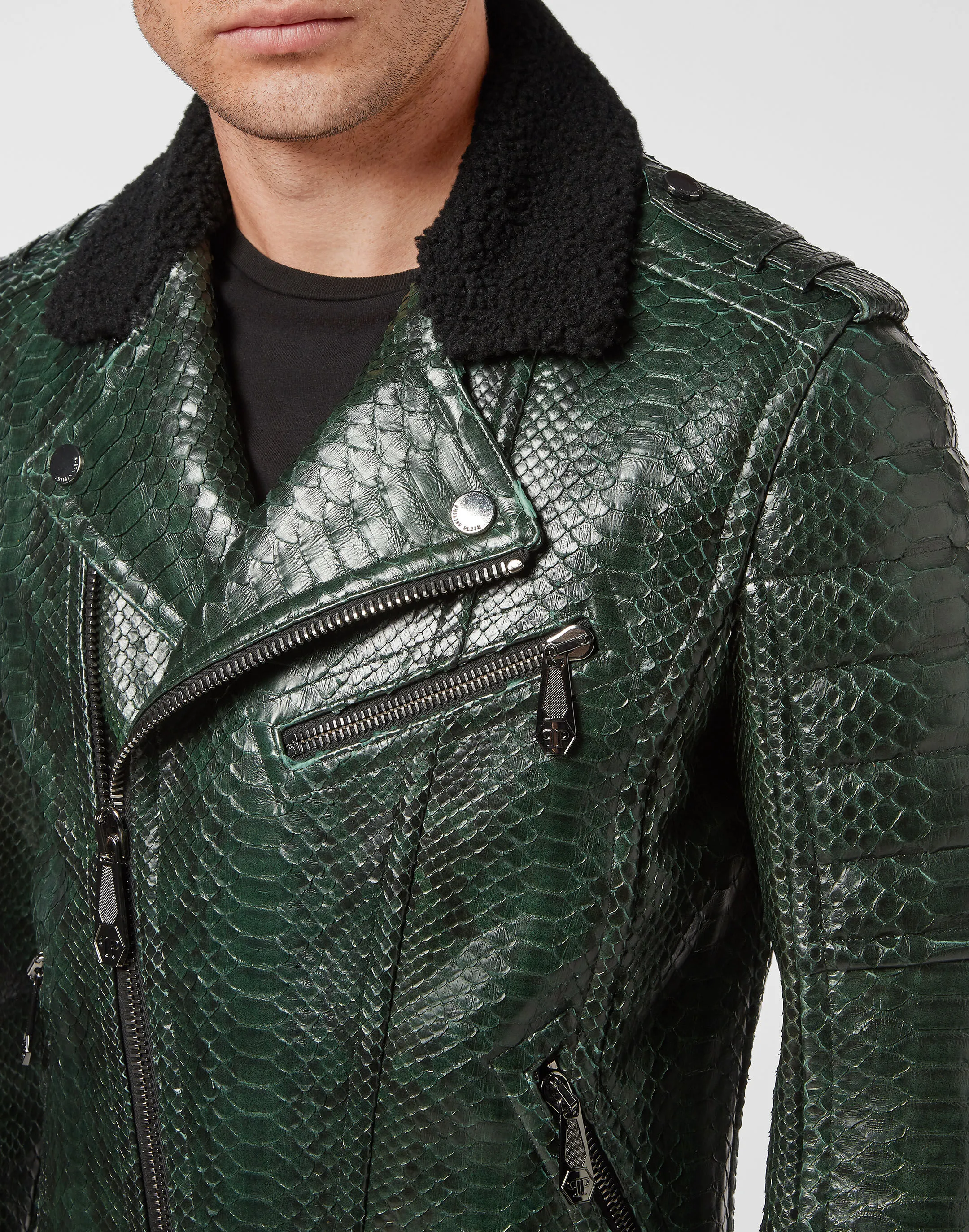 Python Biker Jacket