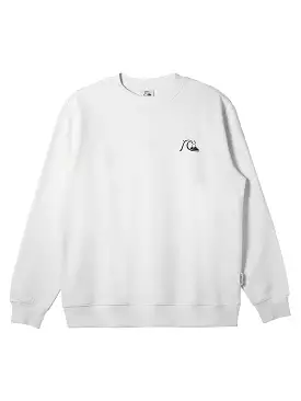 Quiksilver Mens DNA Bubble Logo Crew Sweater