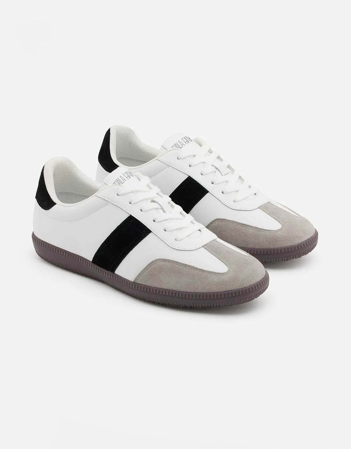 Retro Sneakers Rubber Sole White - Heritage