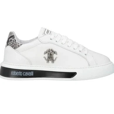 Roberto Cavalli 20724D Mens Shoes  White