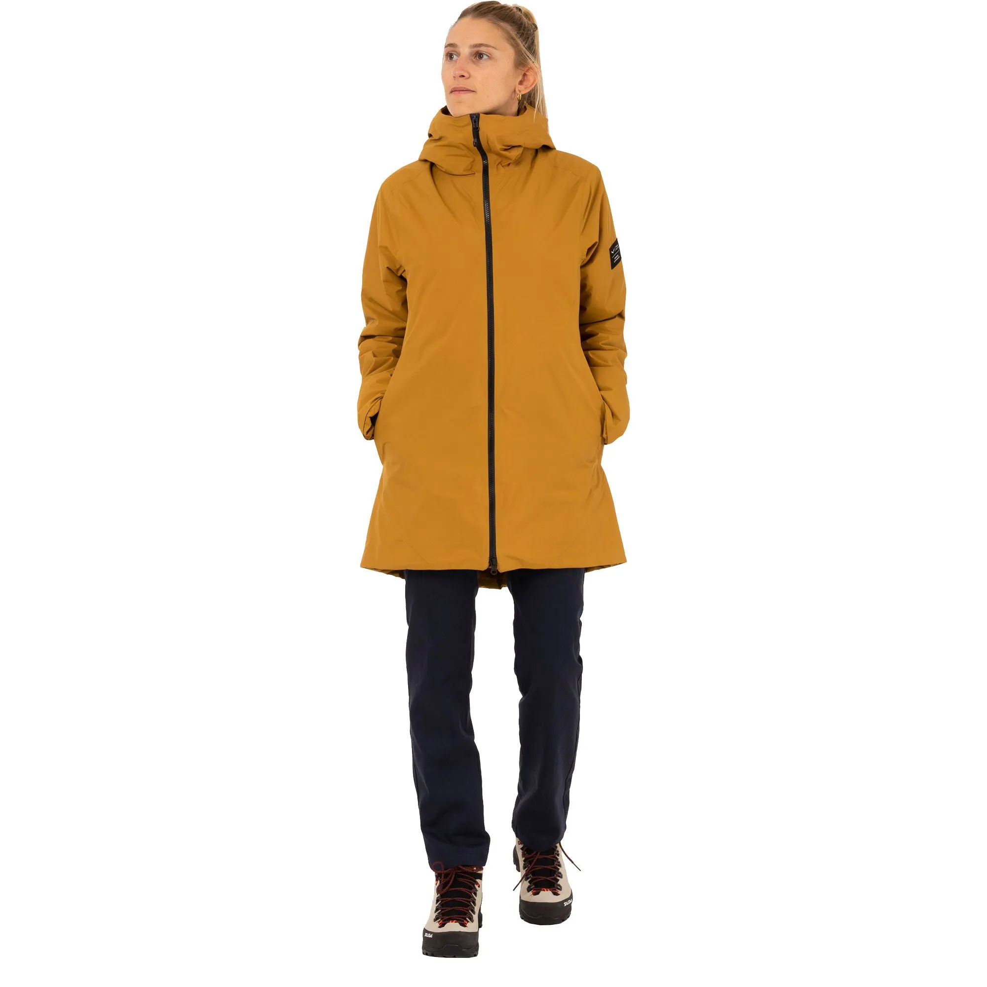 SALEWA - Fanes 2L PTX Parka Women golden brown