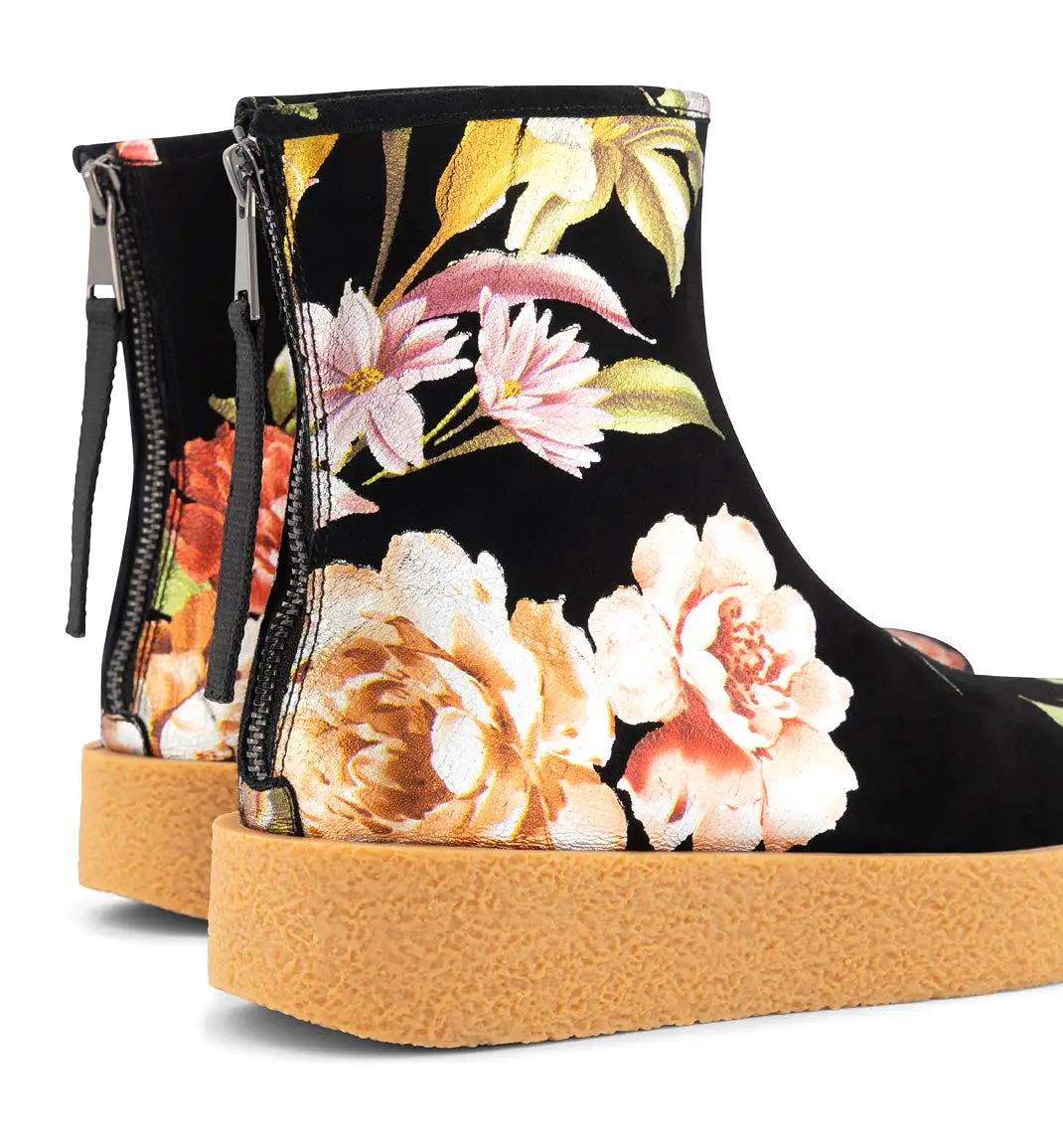 Shadow Boot in Printed Suede | An Ode to Flowers