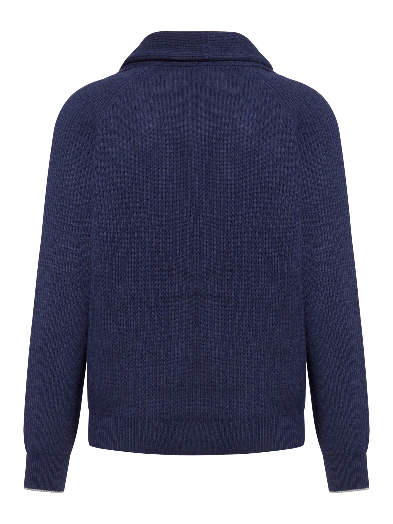 Shawl-neck cardigan