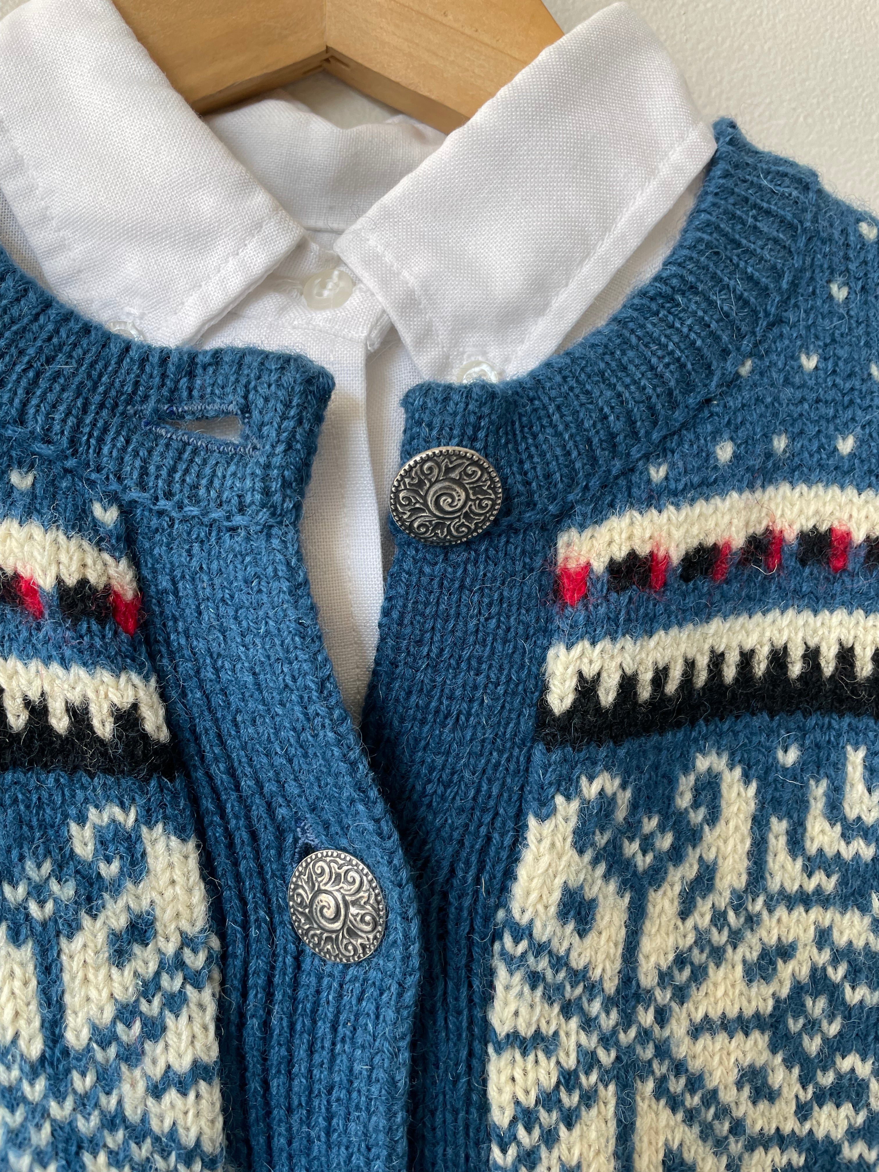 Skona Wool Cardigan | 1970s