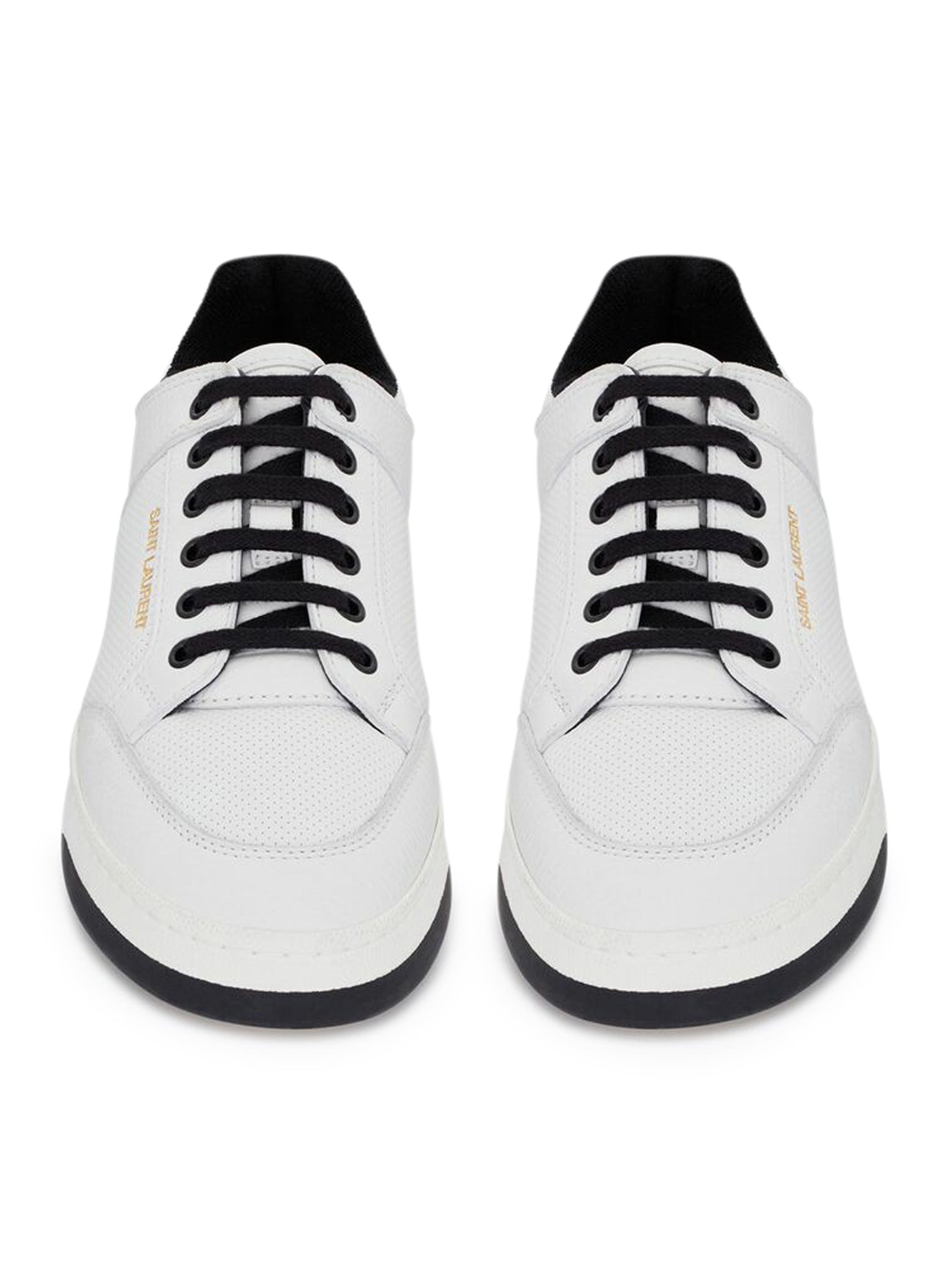 SL / 61 LOW SNEAKERS IN SMOOTH AND HAMMERED LEATHER