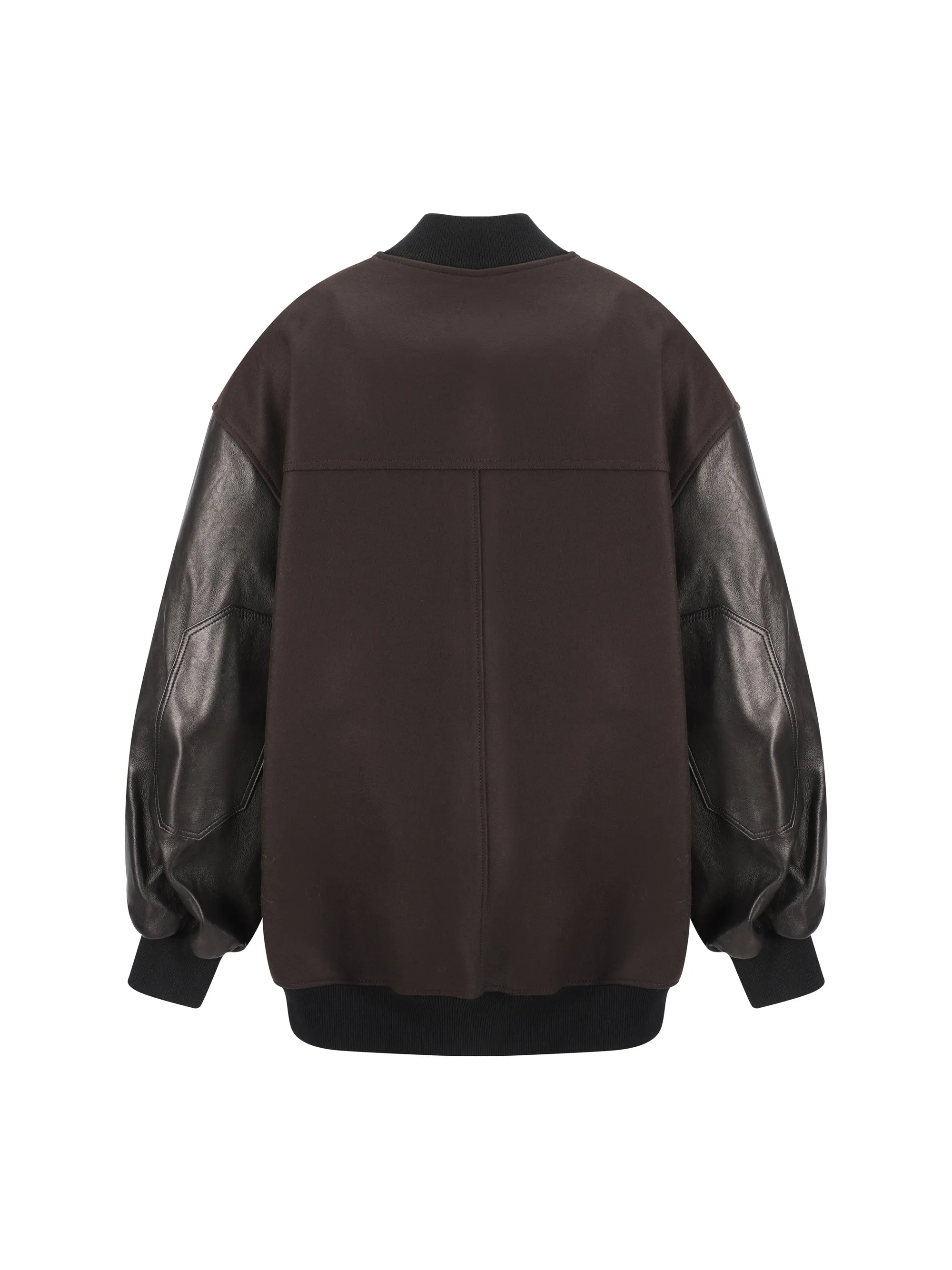 SPENCER JACKET LEATHER COMBO