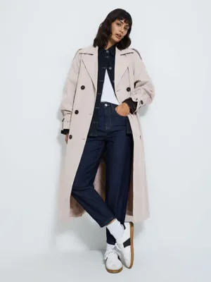 Stone Trench Coat | Women | George at ASDA