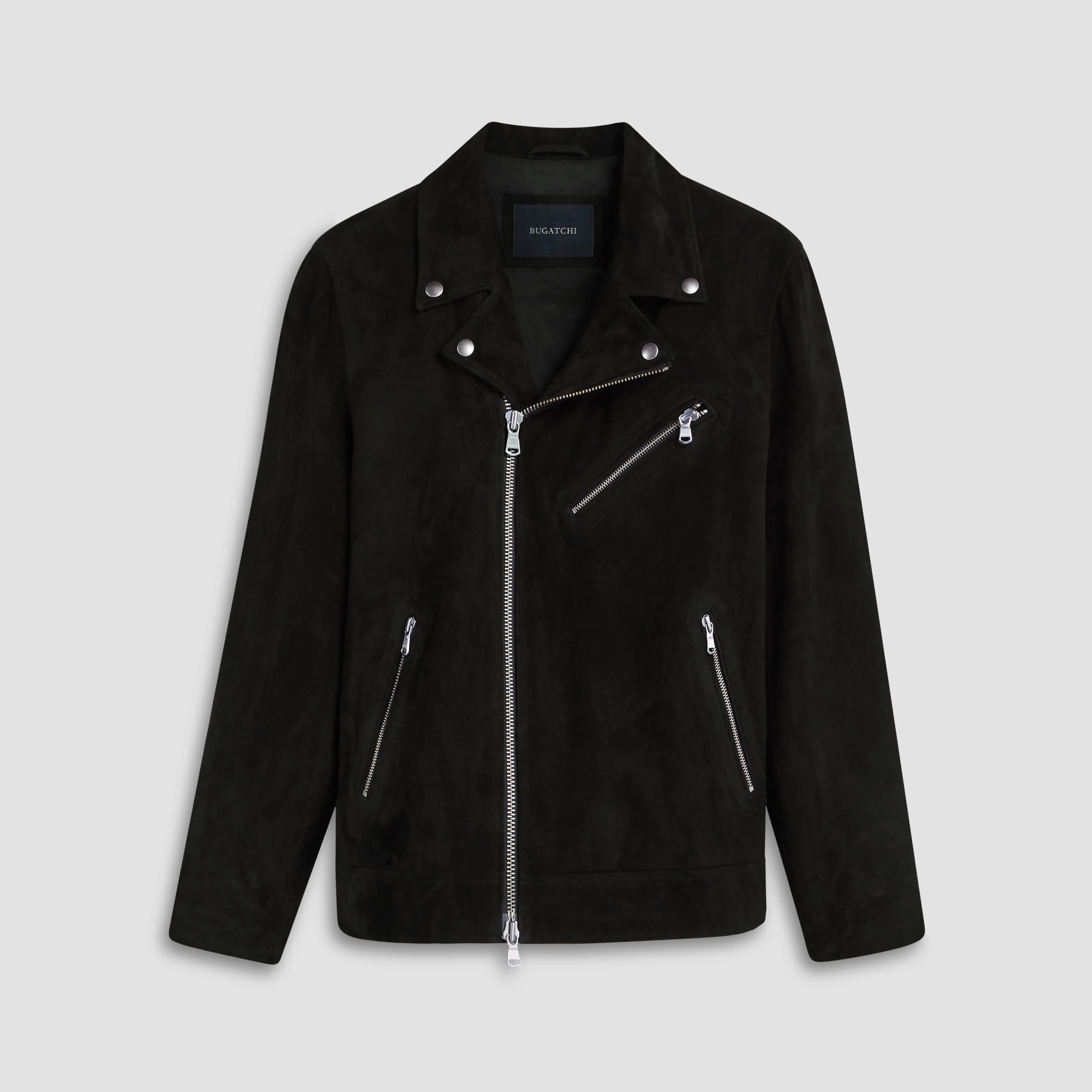 Suede Biker Jacket