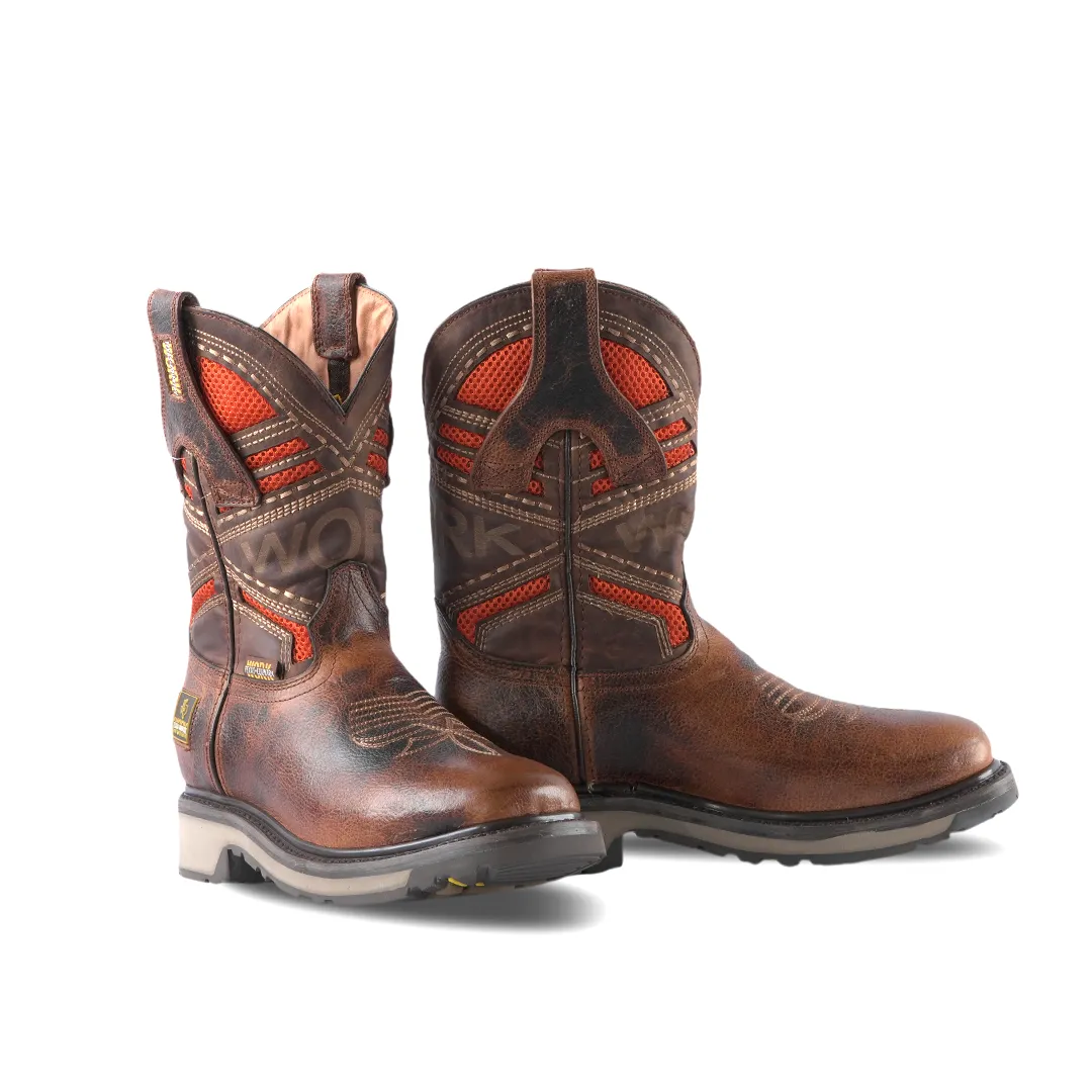 Texas Country Work Boot Bawyno Tan E05