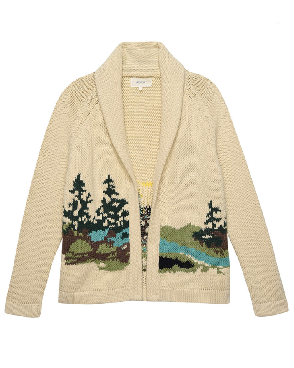 The Camp Lodge Cardigan in Cream