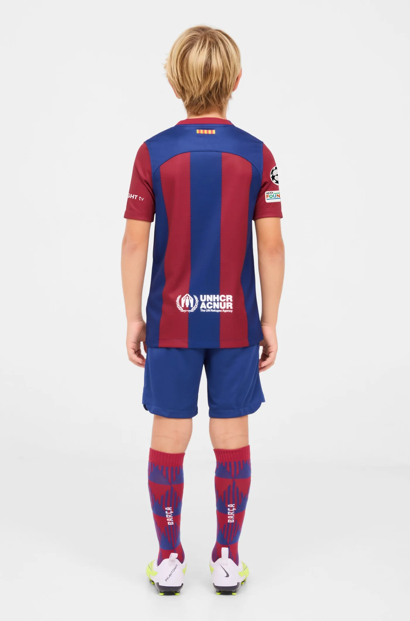 UCL FC Barcelona home jersey 23/24 - Junior