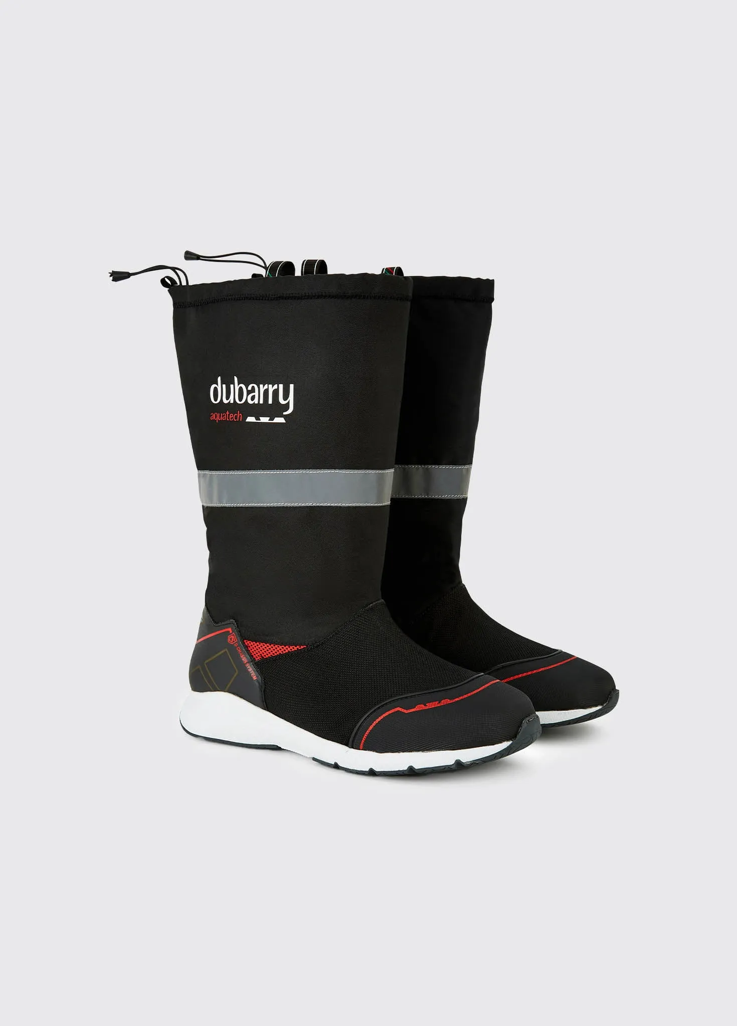 Valletta Ladies Sailing Boot - Black