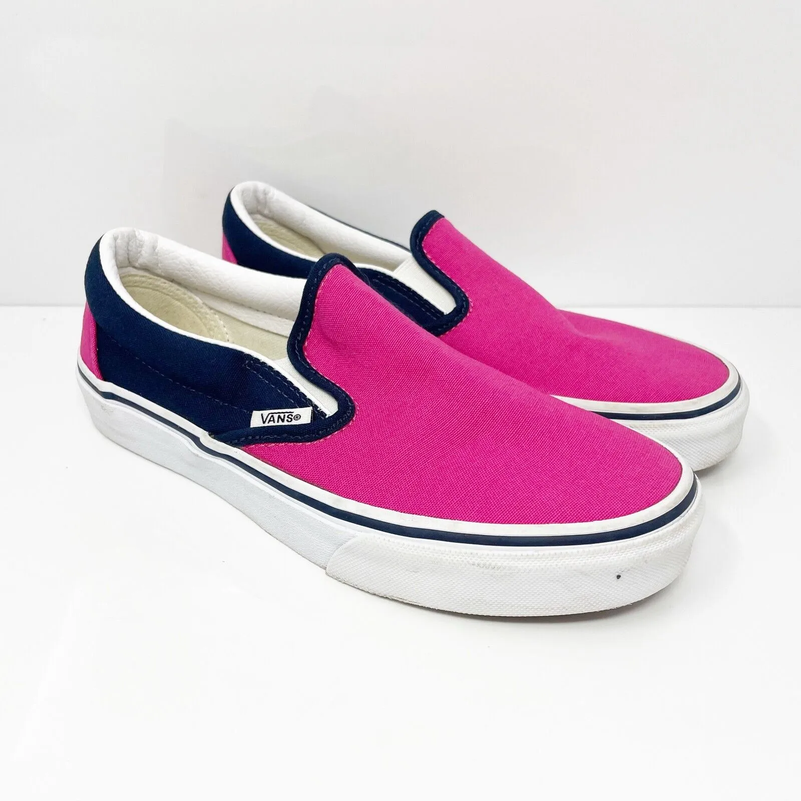 Vans Unisex Classic 721454 Pink Casual Shoes Sneakers Size M 5 W 6.5