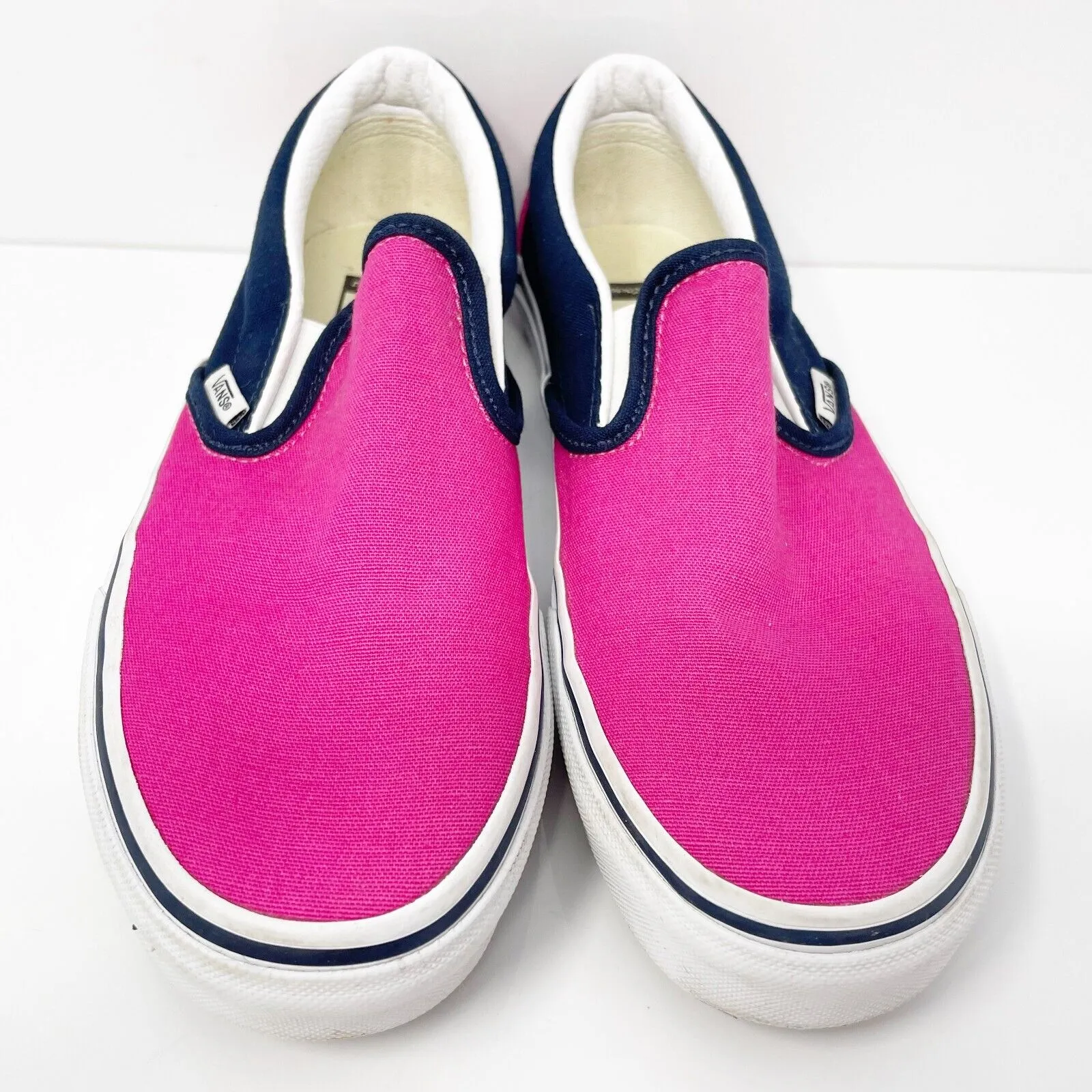 Vans Unisex Classic 721454 Pink Casual Shoes Sneakers Size M 5 W 6.5