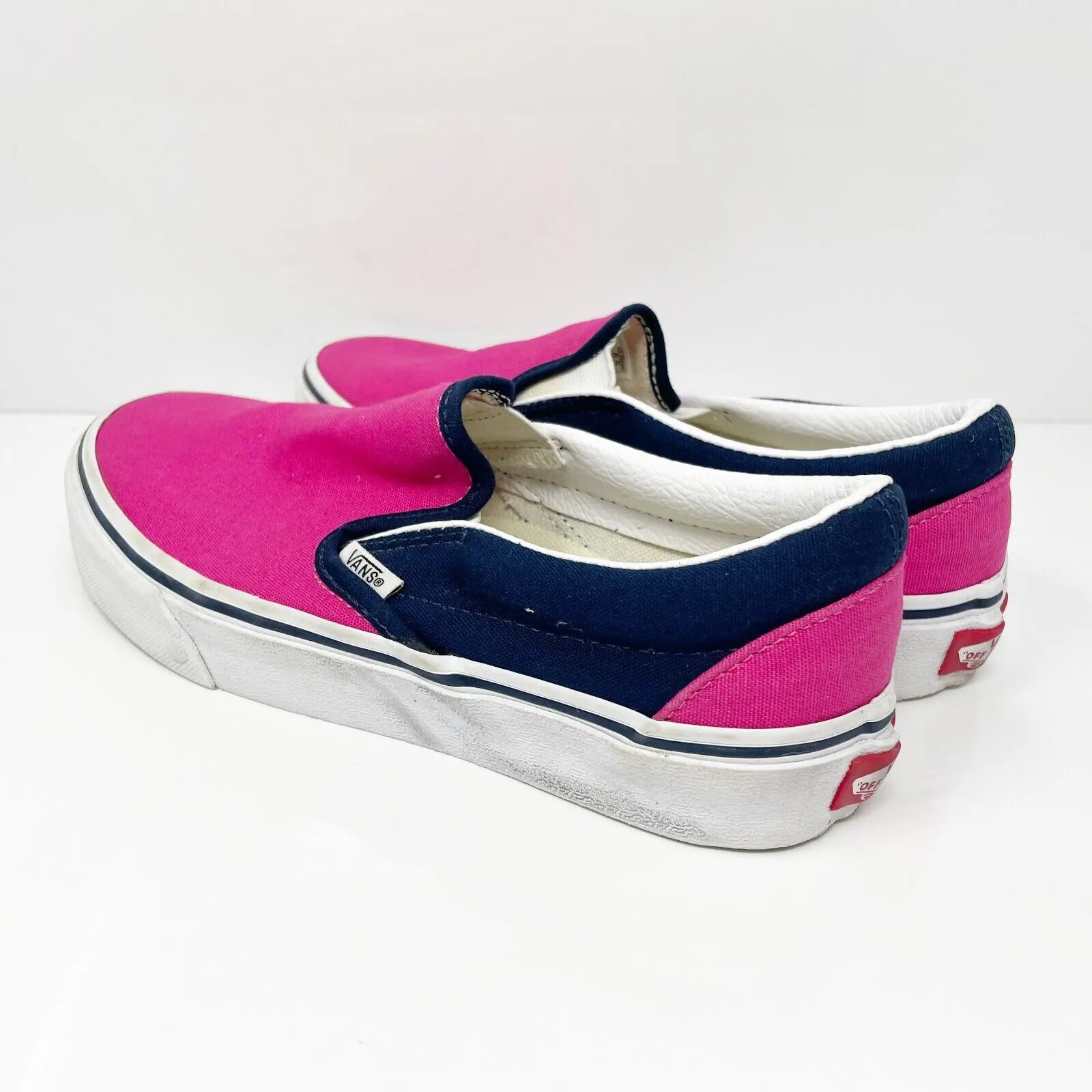 Vans Unisex Classic 721454 Pink Casual Shoes Sneakers Size M 5 W 6.5