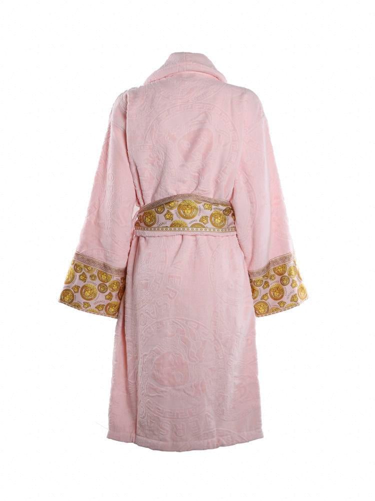 Versace Medusa Printed Long-Sleeved Robe