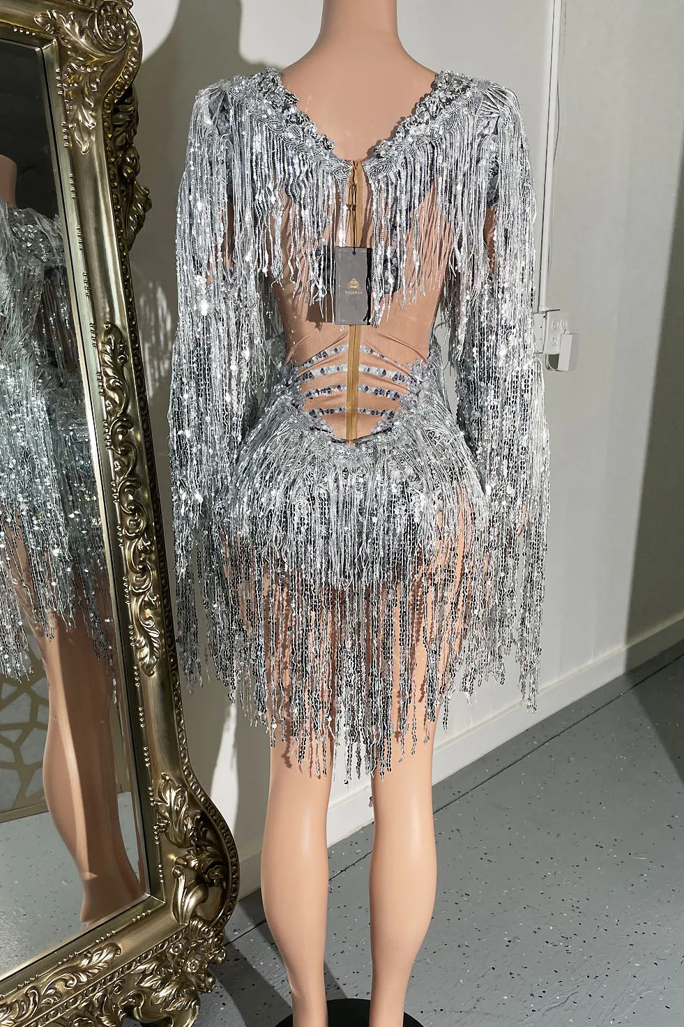 Waterfalls Sequin Bodysuit