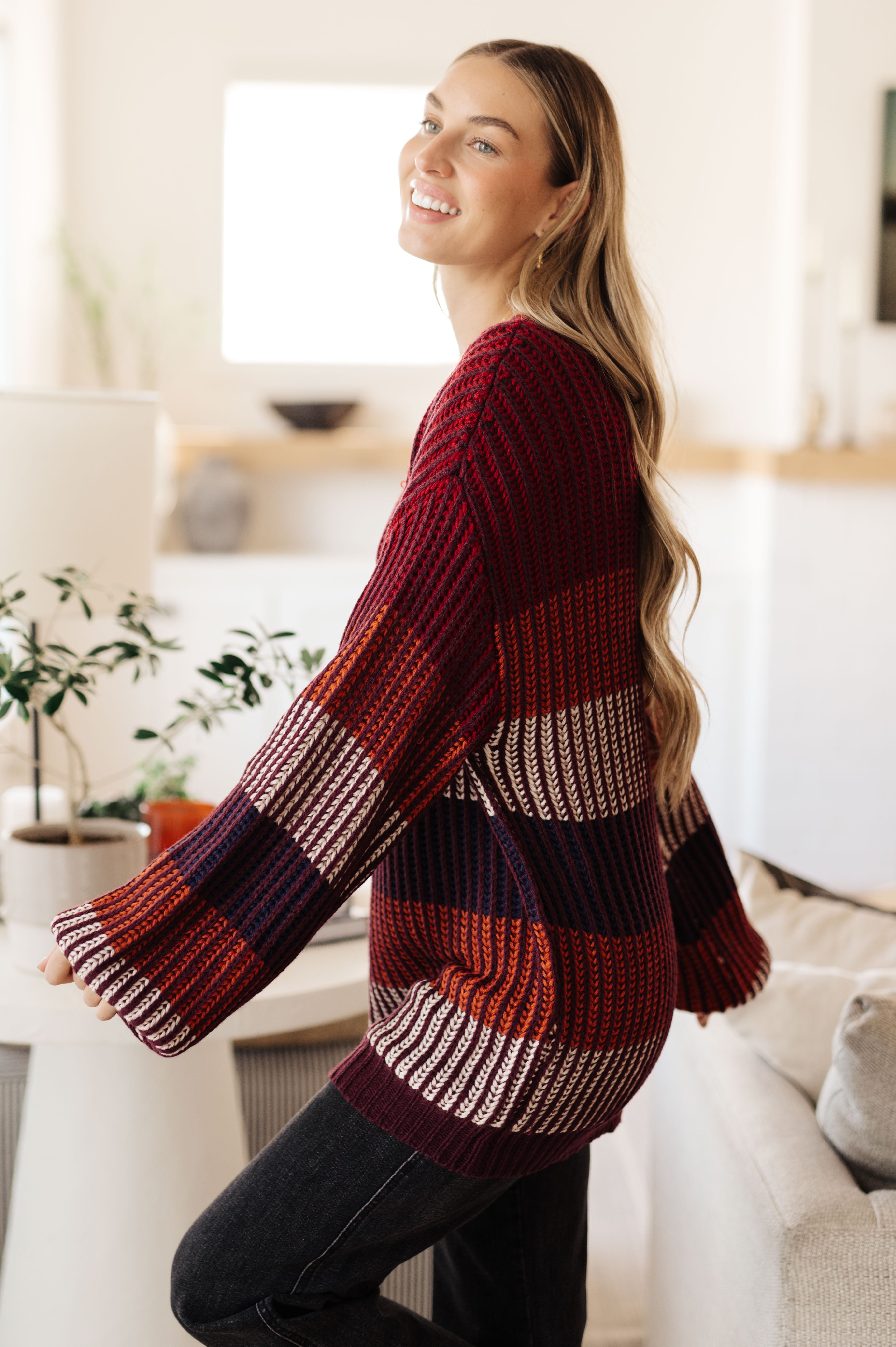 Wednesday Striped Sweater