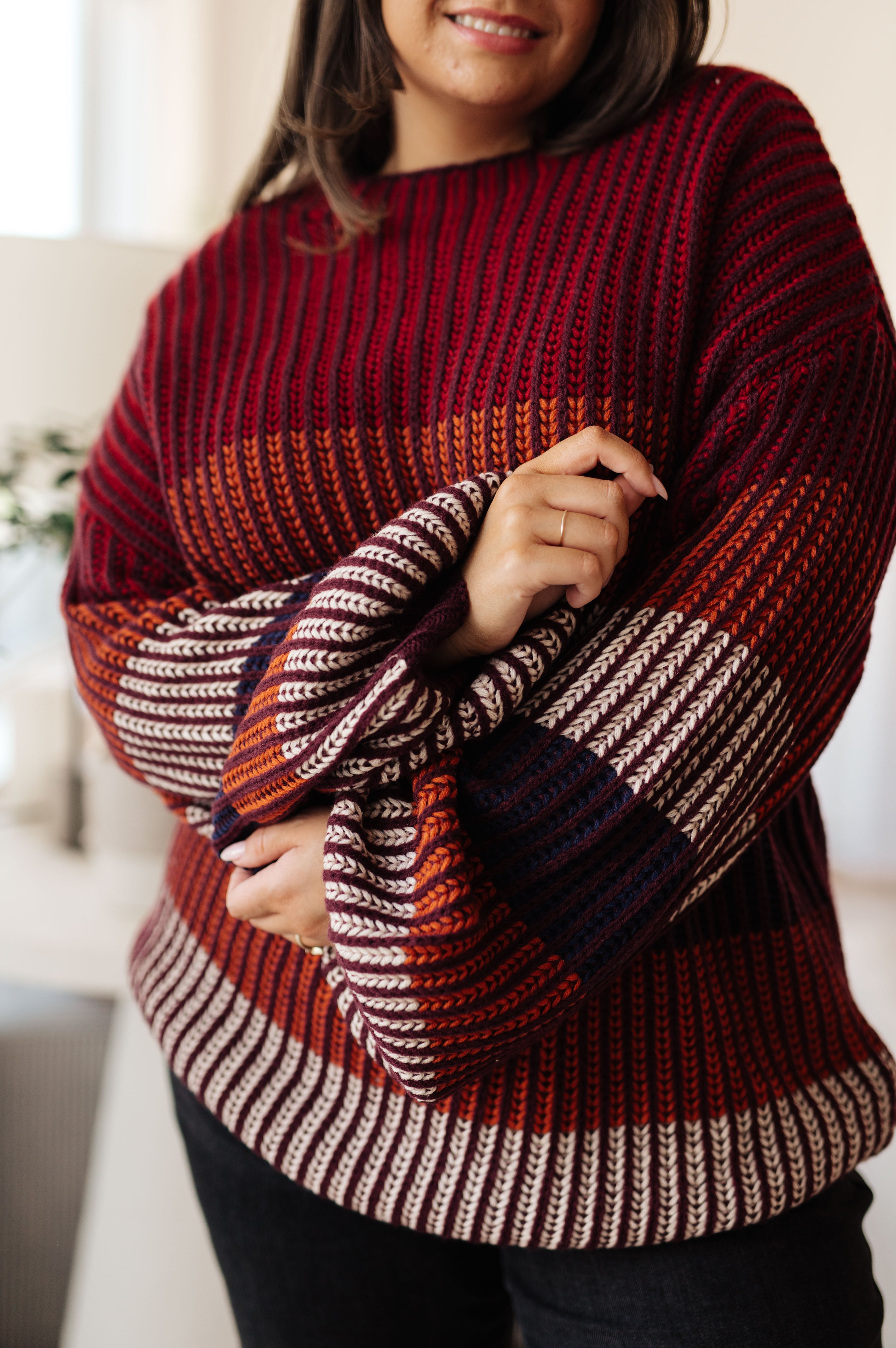 Wednesday Striped Sweater