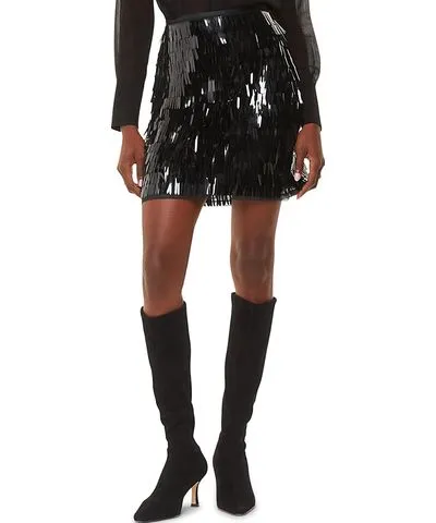 Whistles Sword Sequin Mini Skirt