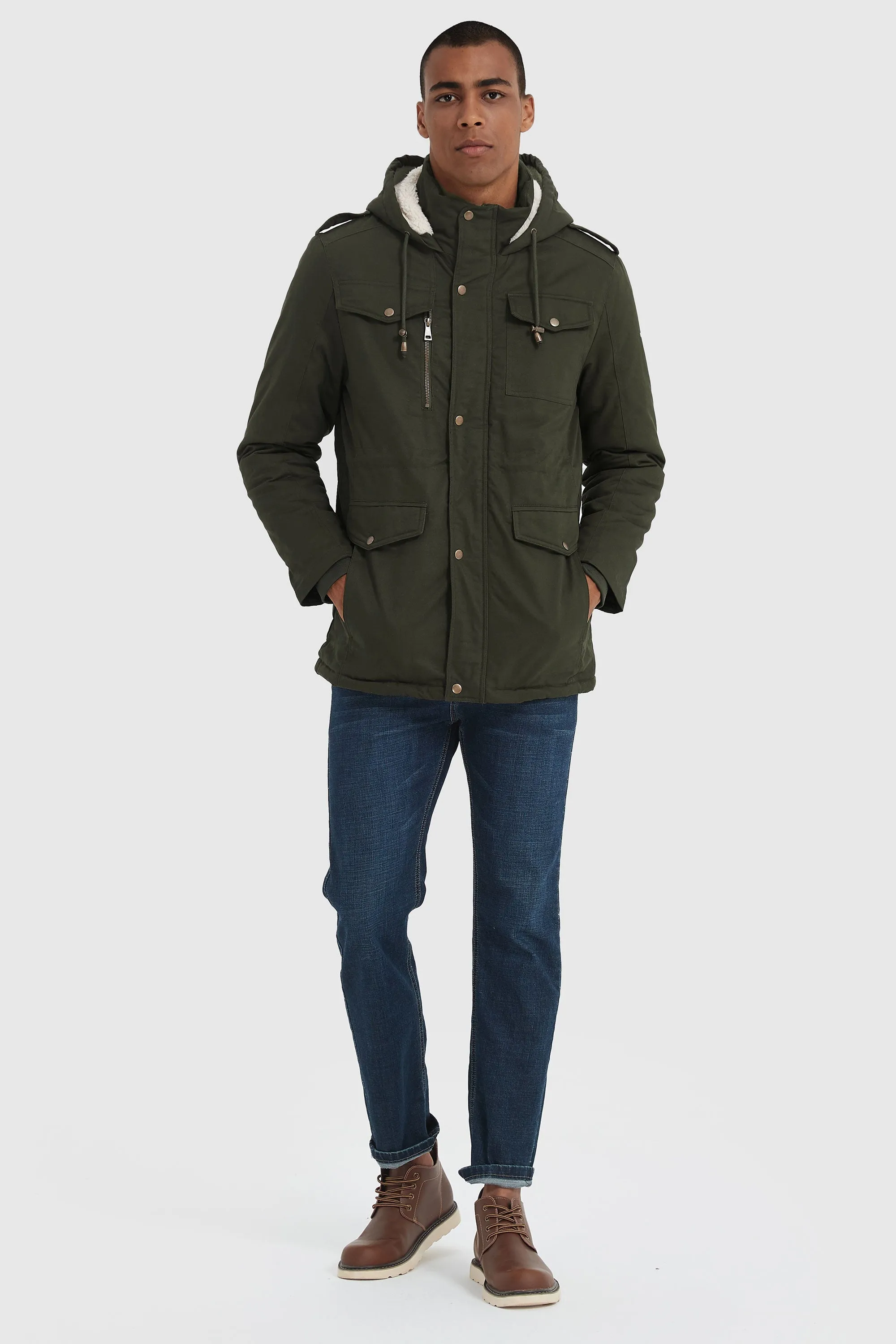 Winter Military Parka Jacket