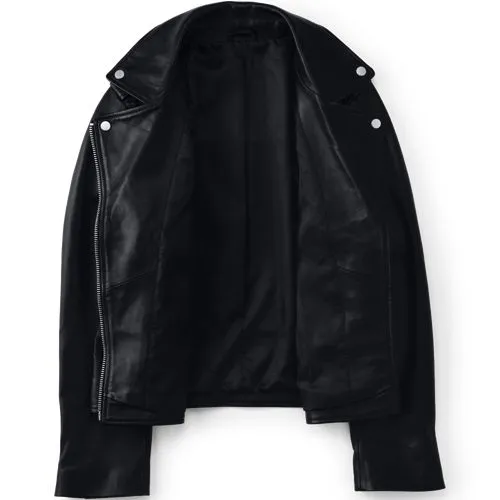 Women's Leather Biker Jacket