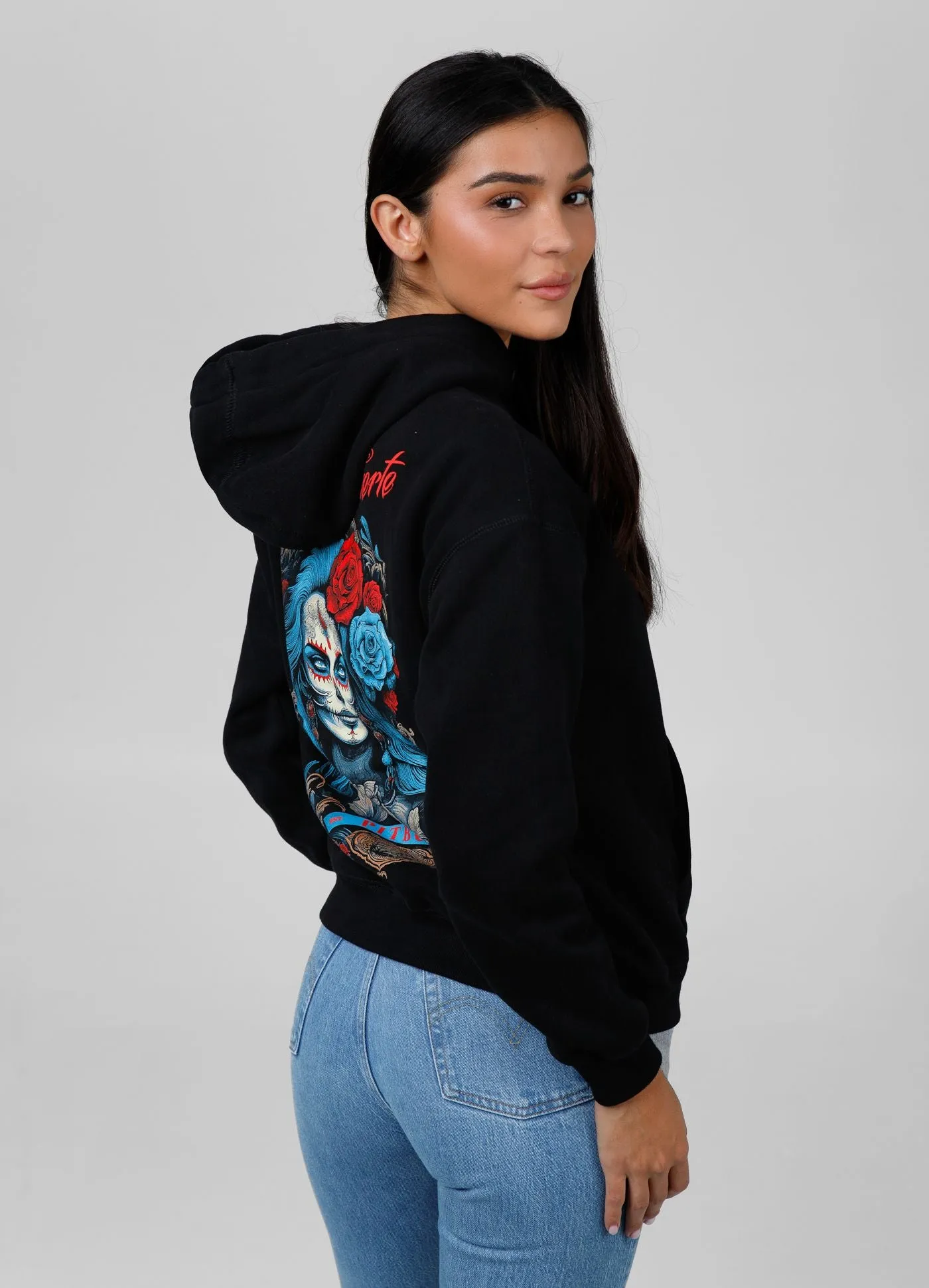 Women's Oversize Hoodie Santa-Mu