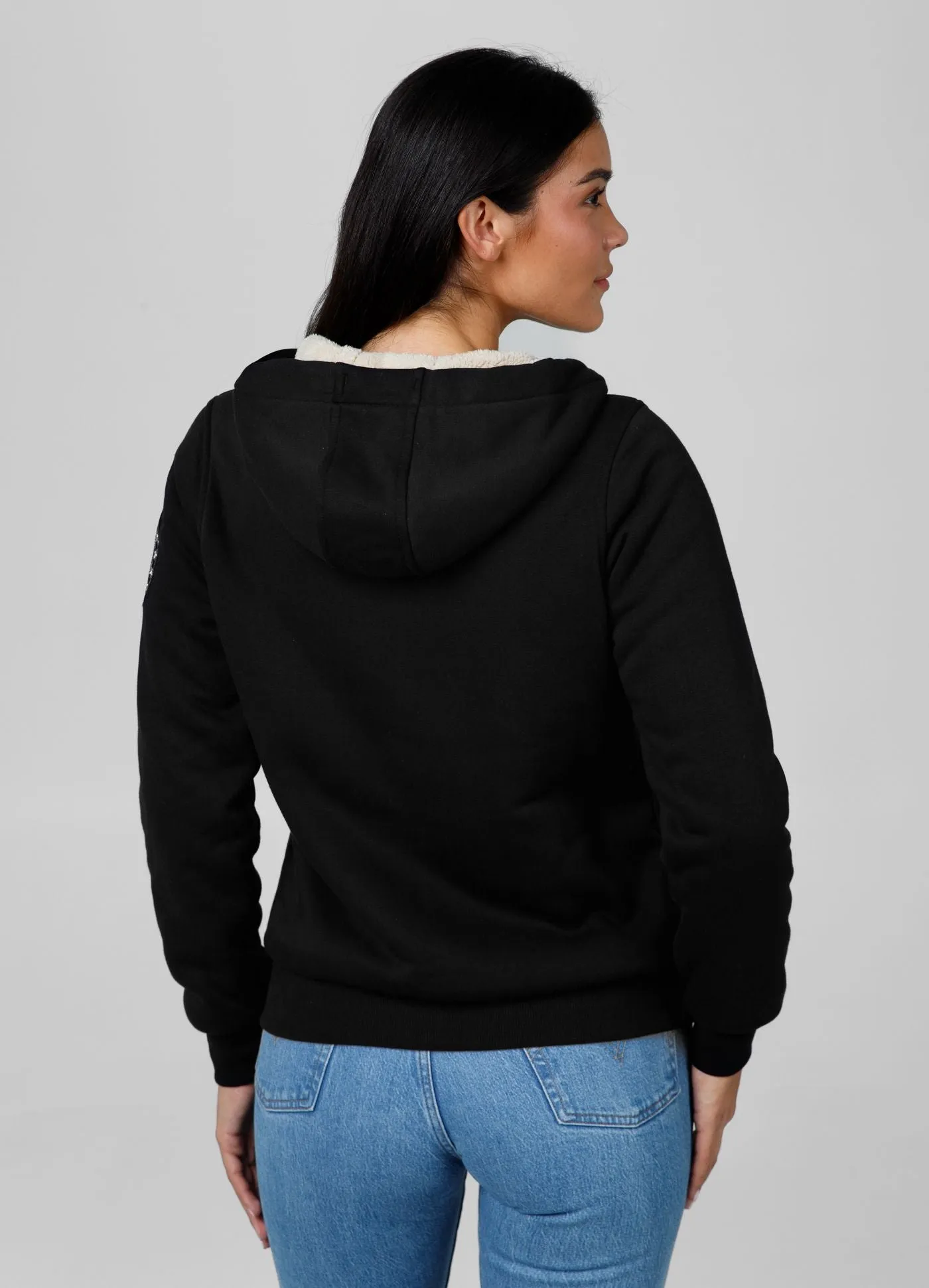 Women's zip-up hoodie Sherpa Ruffina