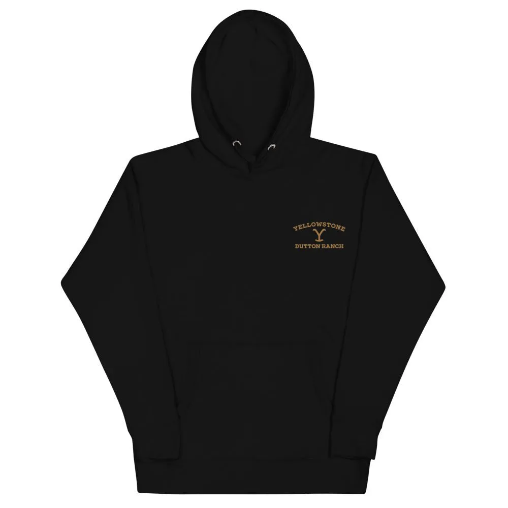 Yellowstone Dutton Ranch Embroidered Unisex Hoodie