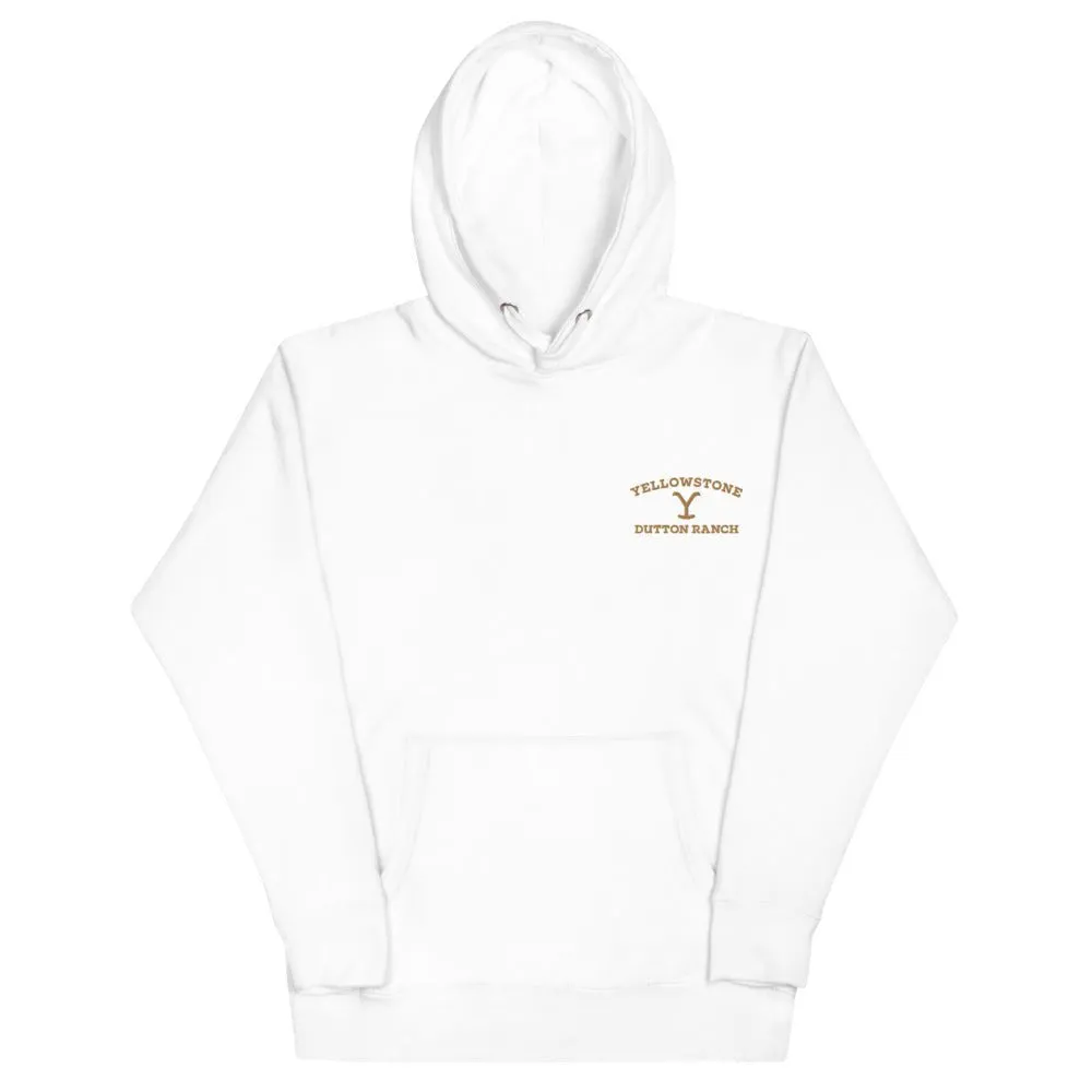 Yellowstone Dutton Ranch Embroidered Unisex Hoodie