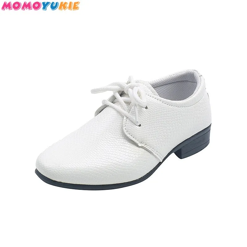 Zapatos para Niños Casual Flat Shoes Kids Leather Shoes Boy Soft Bottom Toddler Sneakers Children Non Slip